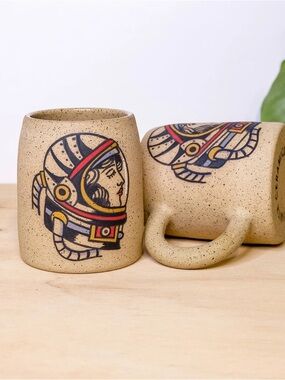 SALLY Ceramic Art Mug by Chelsea Faith